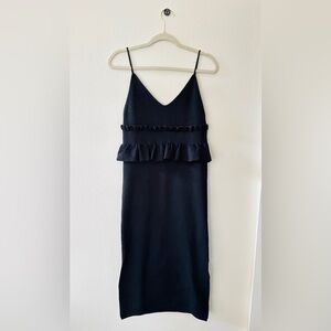 Gianni Bini Midi Black Dress / size small